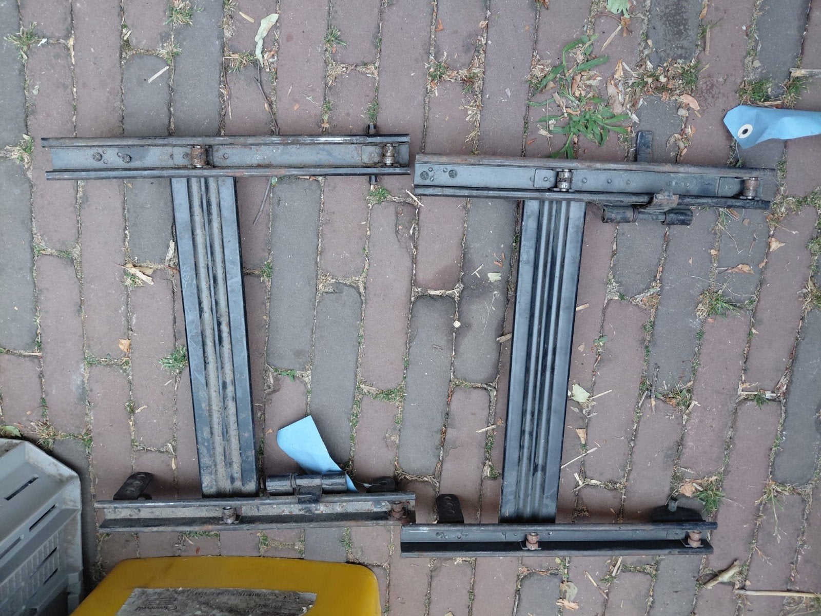 Daf 46 stoelrails, Ophalen of Verzenden, Gebruikt