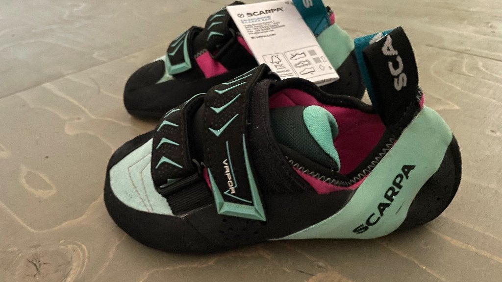 Klimschoenen - Scarpa Vapor - maat 37,5, Sport en Fitness, Klimsport, Ophalen, Nieuw, Klimsportschoenen