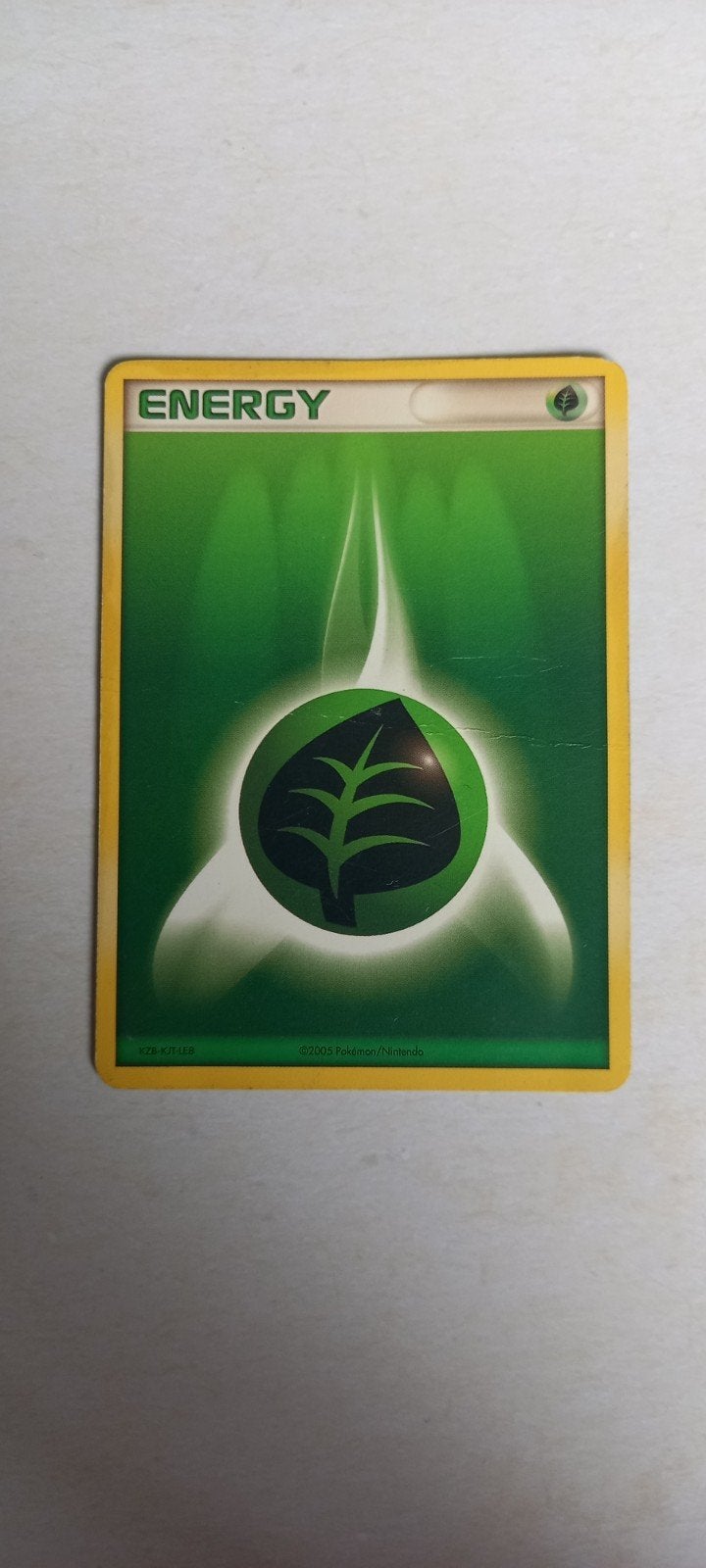 Pokémon Energy Kaart - Gras Energie (2005), Ophalen of Verzenden, Gebruikt, Losse kaart