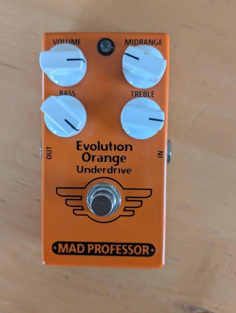 Mad Professor Evolution Orange Underdrive, Muziek en Instrumenten, Verzenden, Zo goed als nieuw, Distortion, Overdrive of Fuzz