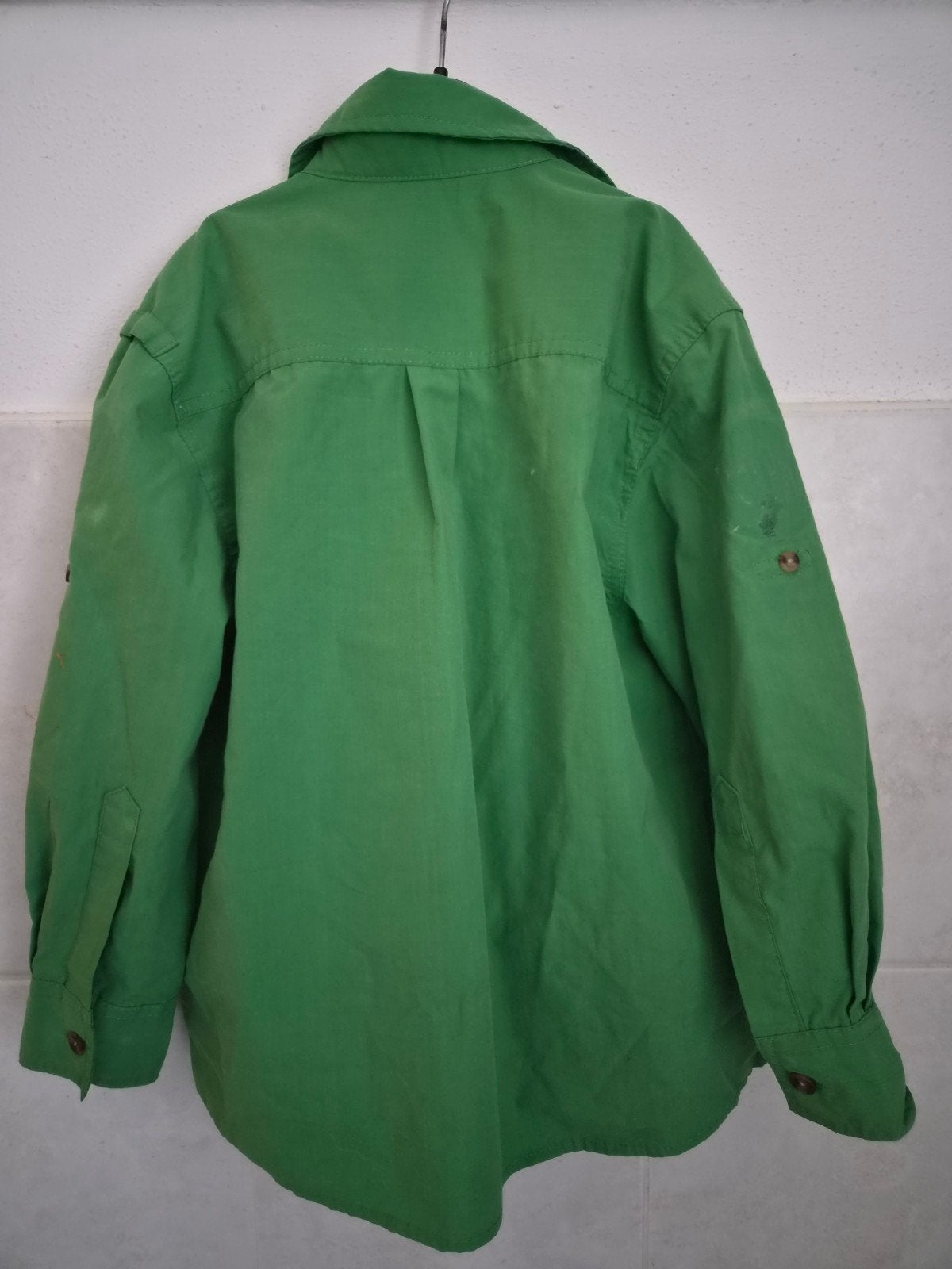 Scoutfit Scout Blouse Groen Maat 128, Ophalen of Verzenden, Gebruikt, Kleding