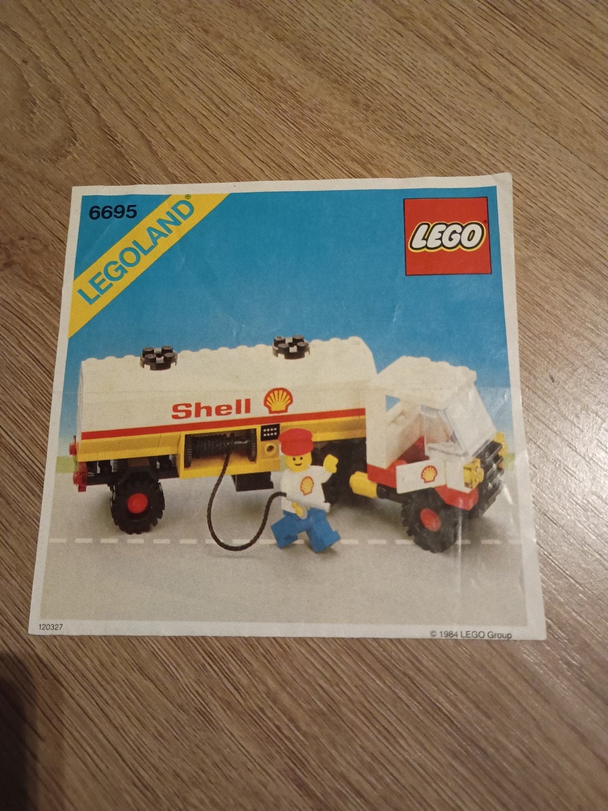 Lego Legoland 6695 Shell Tankwagen Instructieboekje (1984), Kinderen en Baby's, Speelgoed | Duplo en Lego, Gebruikt, Lego, Accessoire