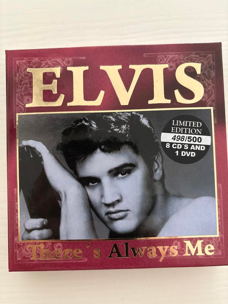 Elvis-8CD box en 1DVD There’s always me.Lim. edition 498/500, Ophalen of Verzenden, Zo goed als nieuw, Cd of Plaat
