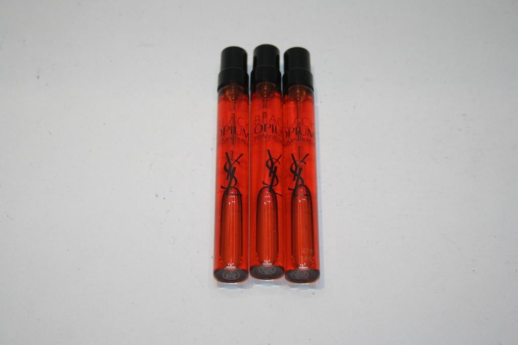 3 x Yves Saint Laurent Black Opium EdP 10 ml nieuw origineel, Verzenden, Nieuw, Miniatuur, Gevuld