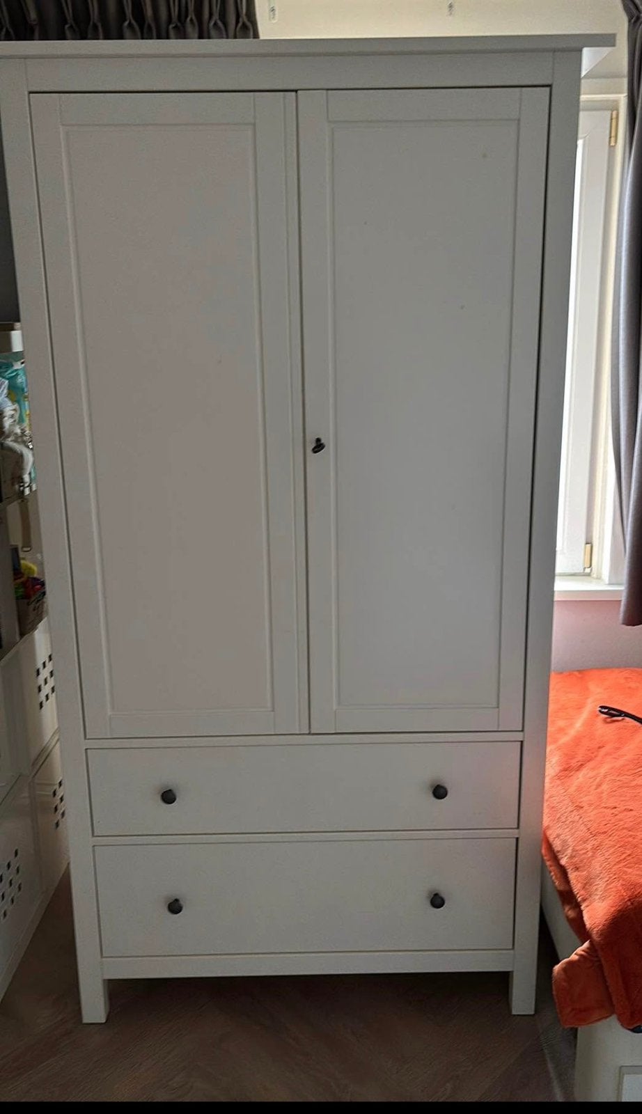 Garderobekast, Huis en Inrichting, Kasten | Kledingkasten, Ophalen, Gebruikt, 50 tot 75 cm, 200 cm of meer