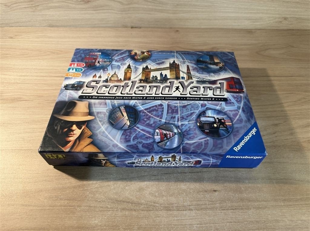 scotland yard - vind mister x - s6473, Hobby en Vrije tijd, Gezelschapsspellen | Bordspellen, Verzenden, Zo goed als nieuw