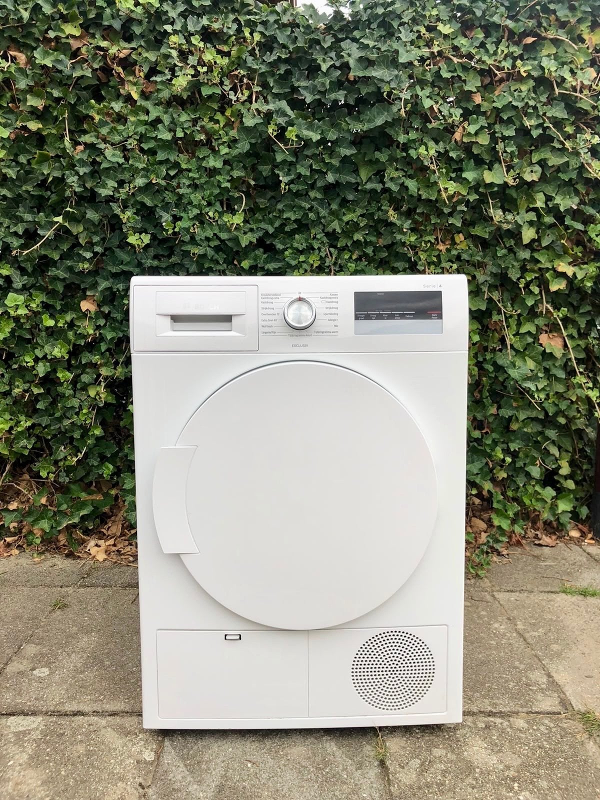 Bosch Serie 4 Condensdroger 8kg, Witgoed en Apparatuur, 8 tot 10 kg, Ophalen of Verzenden, Zo goed als nieuw, Voorlader