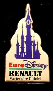 Renault Euro Disney pin, Verzenden, Nieuw, Transport, Speldje of Pin
