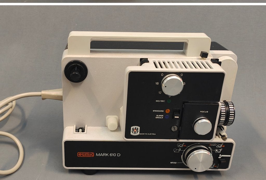 vintage 8 mm FILMPROJECTOR Eumig Mark 610D - WD014, Waddinxveen, Ophalen of Verzenden, X, 1960 tot 1980