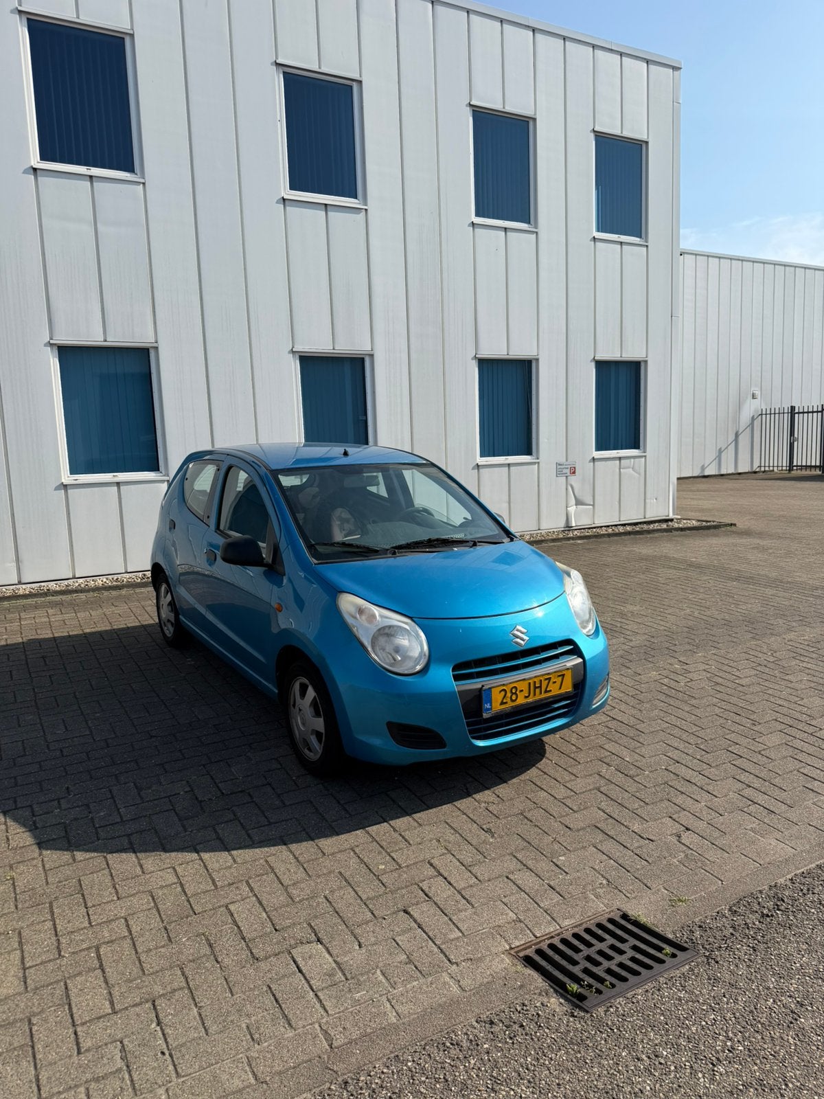 Suzuki Alto 1.0 2009 Blauw airco stuurbekrachtiging, Auto's, Suzuki, Voorwielaandrijving, Stof, Origineel Nederlands, Handgeschakeld