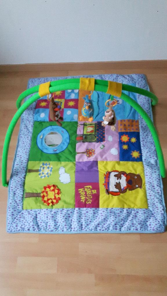 speelkleed speelmat activity gym Fabeltjeskrant met hoes, Kinderen en Baby's, Ophalen of Verzenden, Zo goed als nieuw
