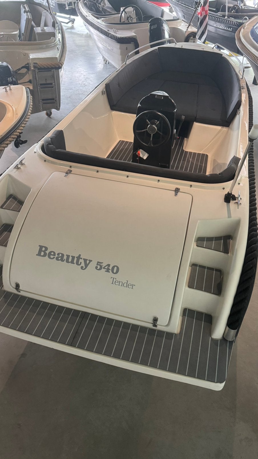 Beauty 540 Tender - Suzuki 20pk, Info@admiraal-watersport.nl, Tender, Gebruikt, Westrak 15