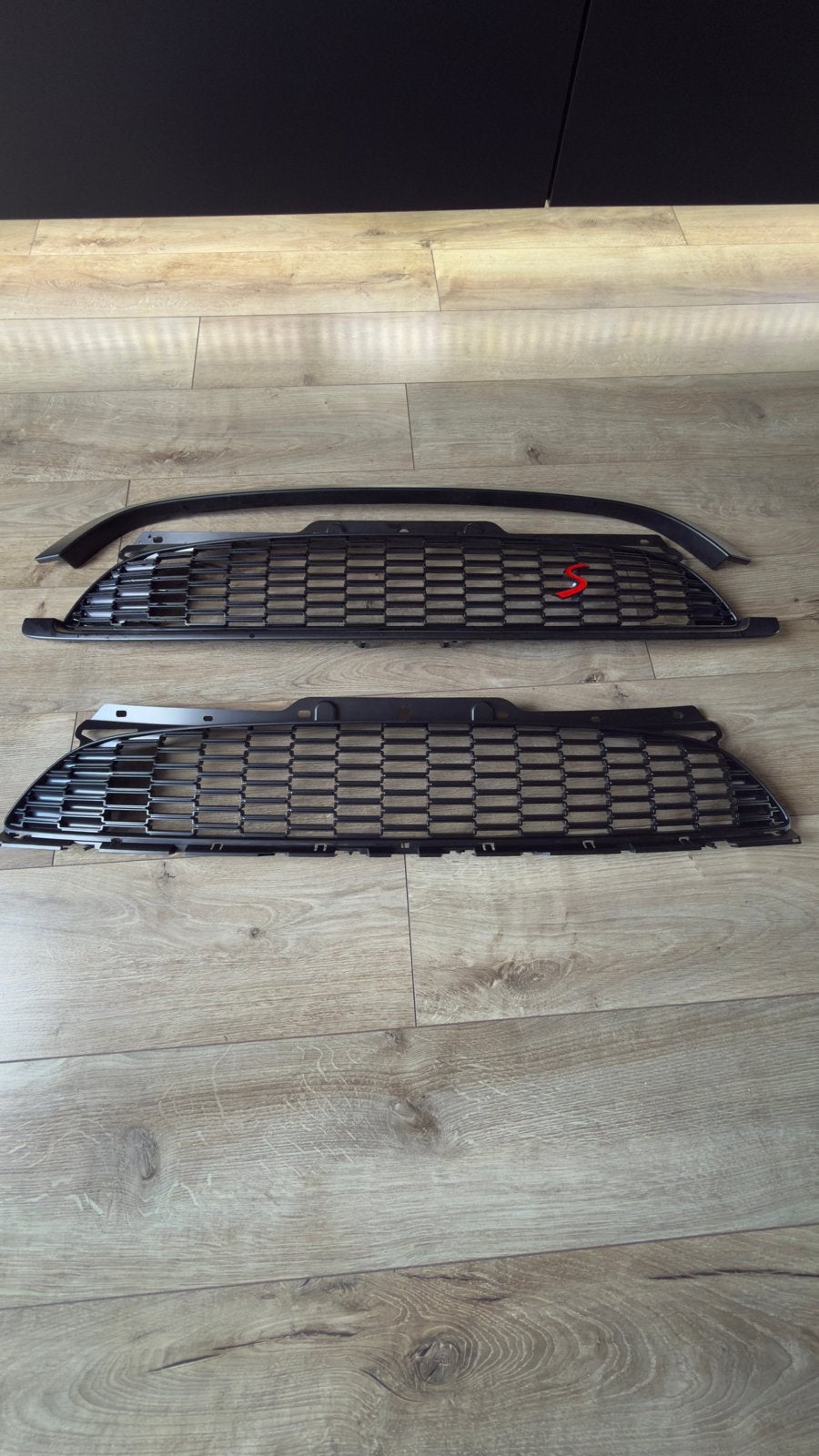 Mini Cooper R56 S Grill Set Zwart, Gebruikt, Voor, Ophalen of Verzenden, Mini