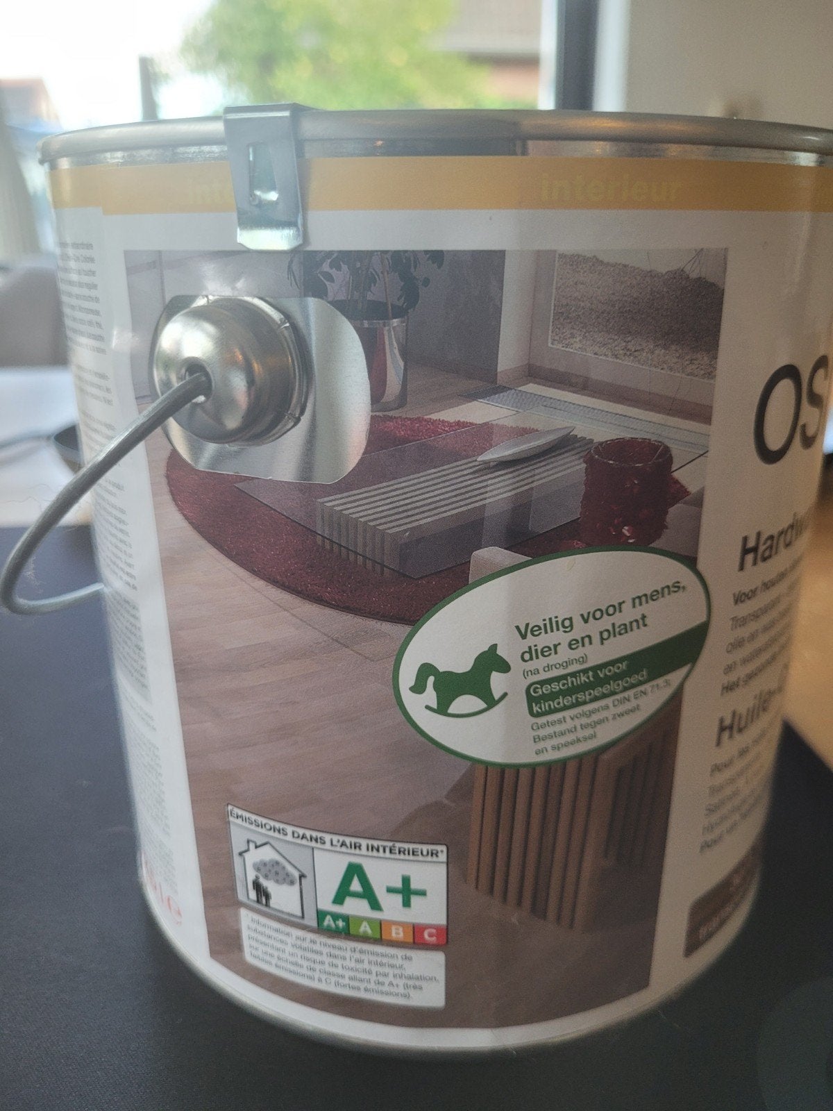 Osmo hardwax- olie 2.5 liter ral 3073 Terra, Ophalen, Nieuw, Bruin