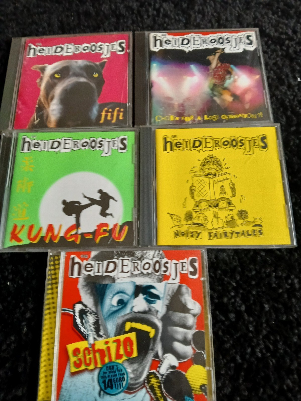 Heideroosjes collectie, Gebruikt, Ophalen of Verzenden, Punk Rock, Inclusief doosje