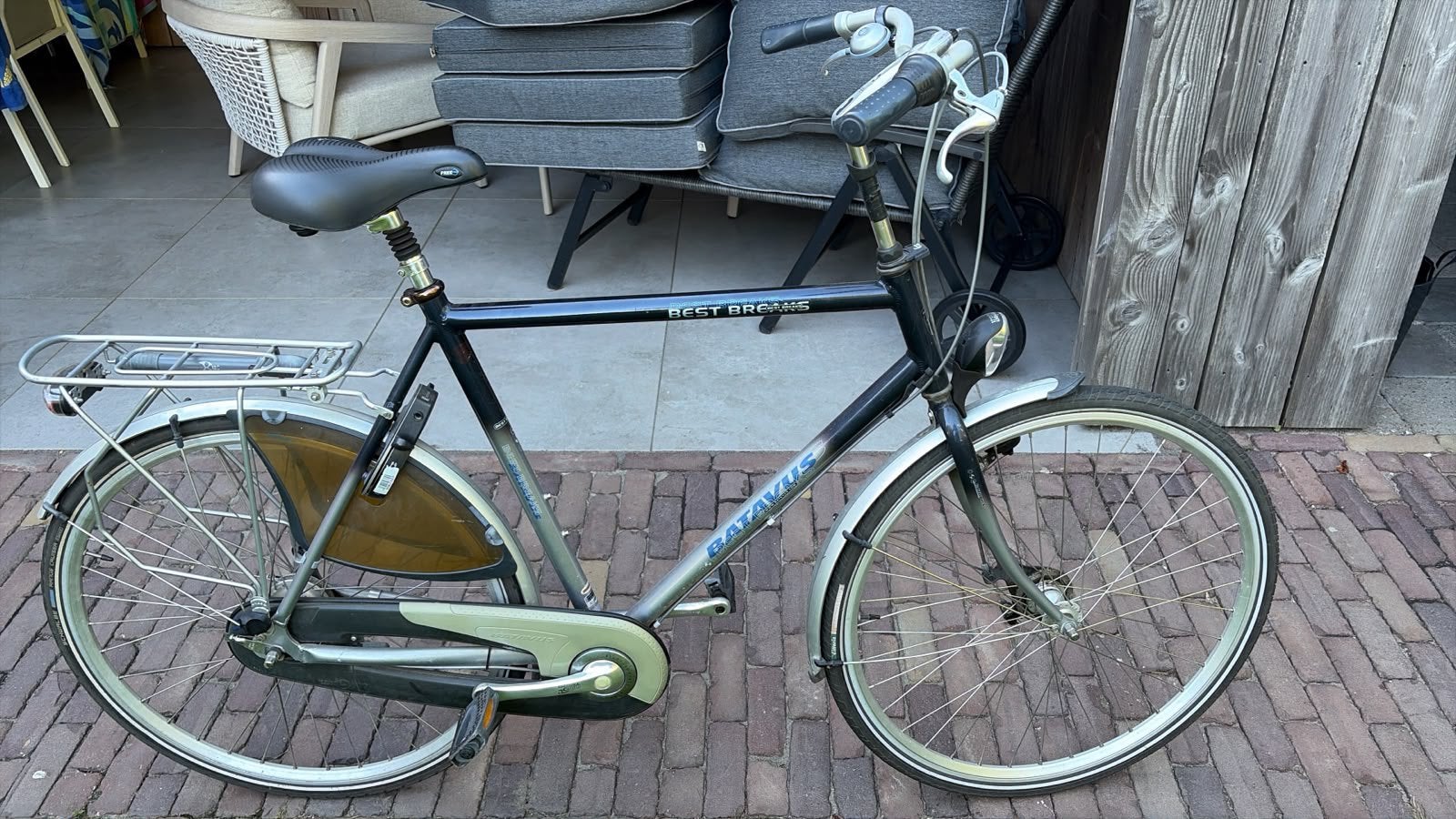 Herenfiets, Ophalen, Gebruikt, Versnellingen, Batavus