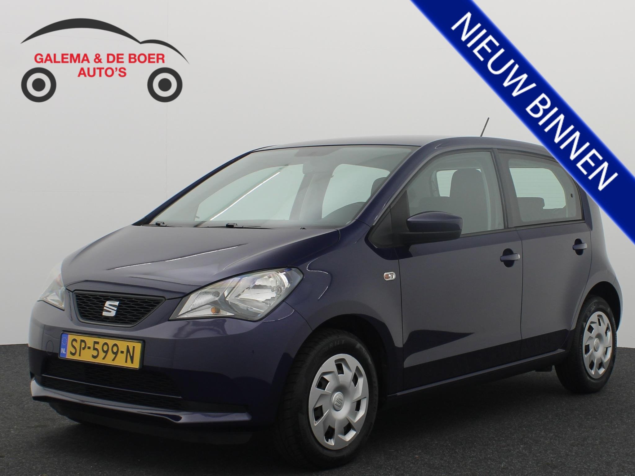 SEAT Mii 1.0 Reference AIRCO / ELEK RAMEN / RADIO / CV + AB, Auto's, Seat, Voorwielaandrijving, Stof, Gebruikt, Mii