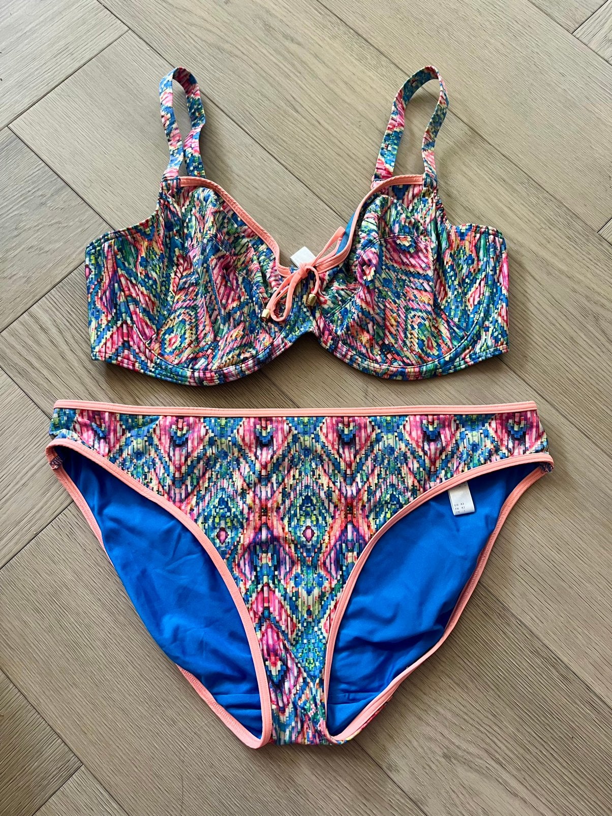 Prima Donna Swim Bikini 80E/42 India (LEES BESCHRIJVING), Kleding | Dames, Badmode en Zwemkleding, Gedragen, Bikini, Blauw, Verzenden
