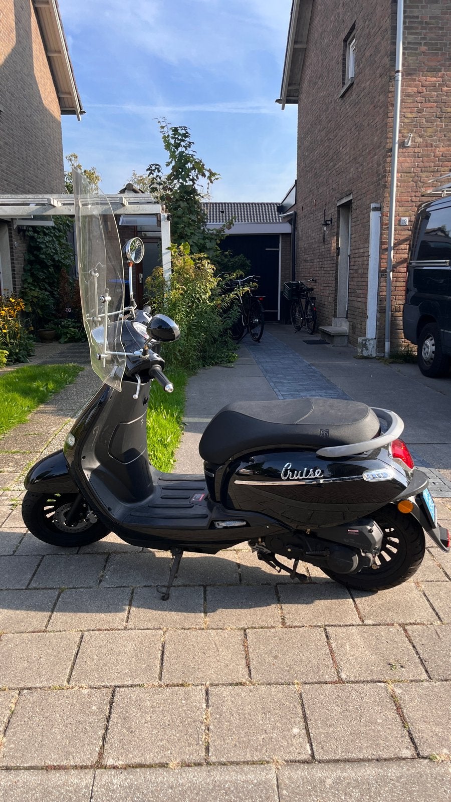 BTC Cruise E4 Snorscooter uit 2018 - Zwart, Fietsen en Brommers, Gebruikt, Benzine, Ophalen, Overige merken