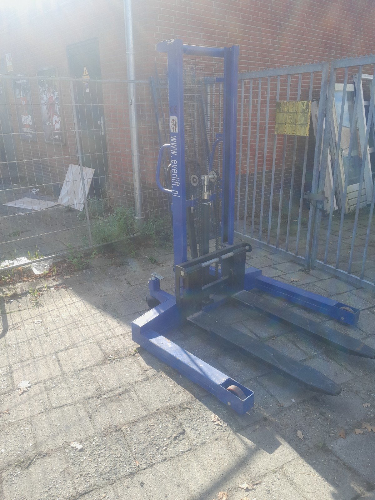Everlift Handmatige Stapelaar - Efficiënt en Betrouwbaar, Zakelijke goederen, Stapelaar, Everlift, Tot 1000 kg, Ophalen of Verzenden