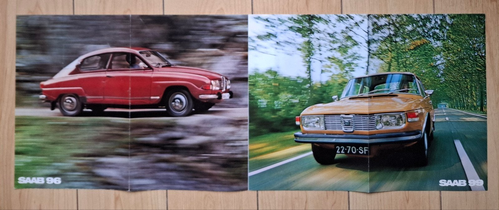 Saab 96 en 99. Twee items voor slechts € 7,50, Ophalen of Verzenden, Zo goed als nieuw, Overige merken
