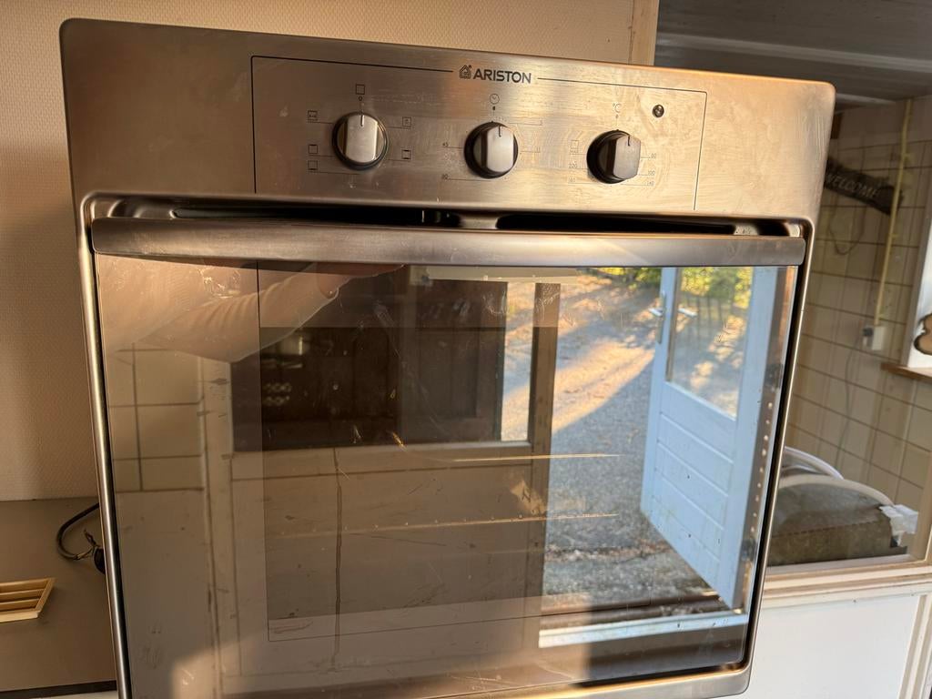 Ariston Inbouw Oven - Zo goed als nieuw met spit., Ophalen, Oven, Zo goed als nieuw, Inbouw