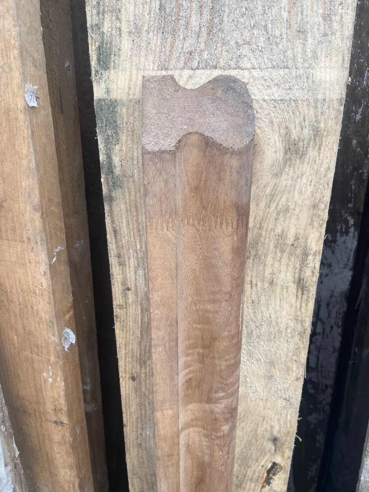 Sleutelgat Trapleuning 120 cm, Doe-het-zelf en Verbouw, Hout en Planken, Gebruikt, Overige typen, Ophalen of Verzenden, Minder dan 200 cm