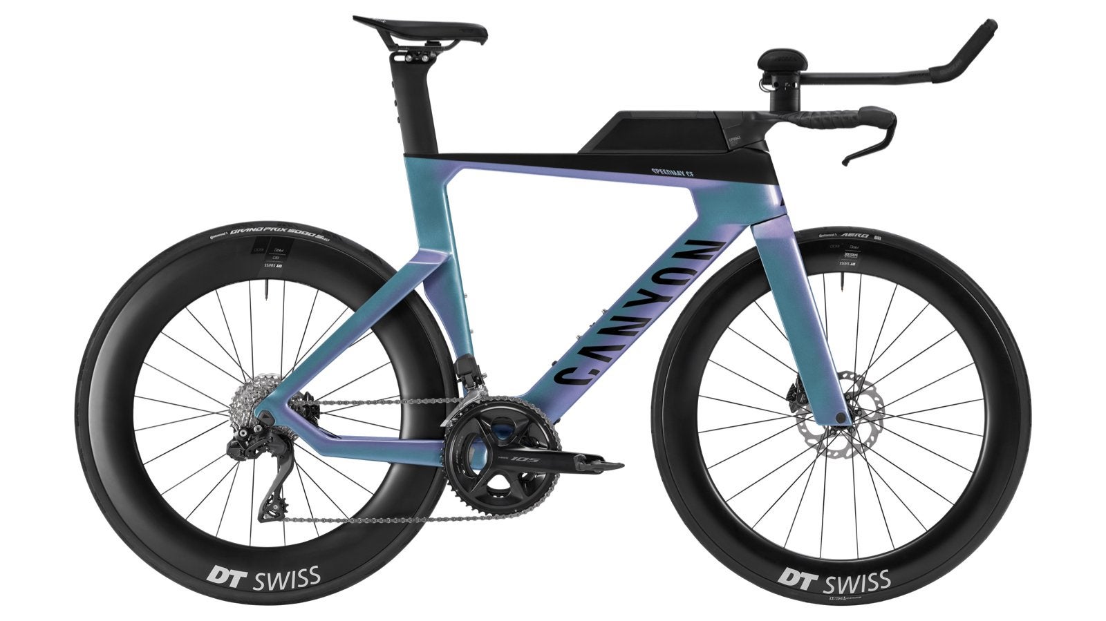 Canyon Speedmax CF 7 Di2 Race Triathlonfiets (XL), Fietsen en Brommers, Fietsen | Racefietsen, Zo goed als nieuw, Heren, Overige merken