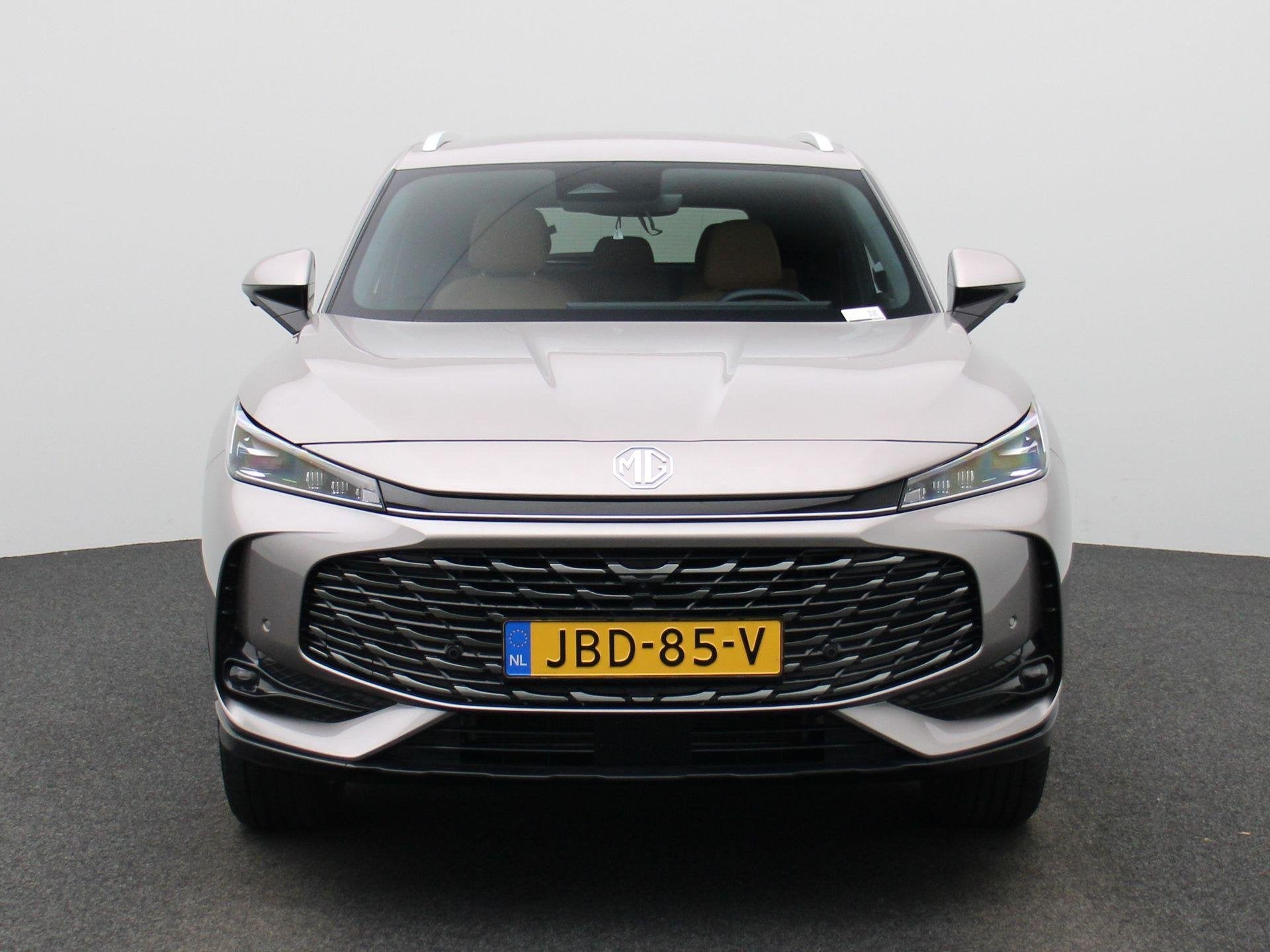 MG HS PHEV 1.5 Luxury | Leder | Apple Carplay/Android Auto |, Auto's, 12 maanden, Stof, Gebruikt, 4 cilinders