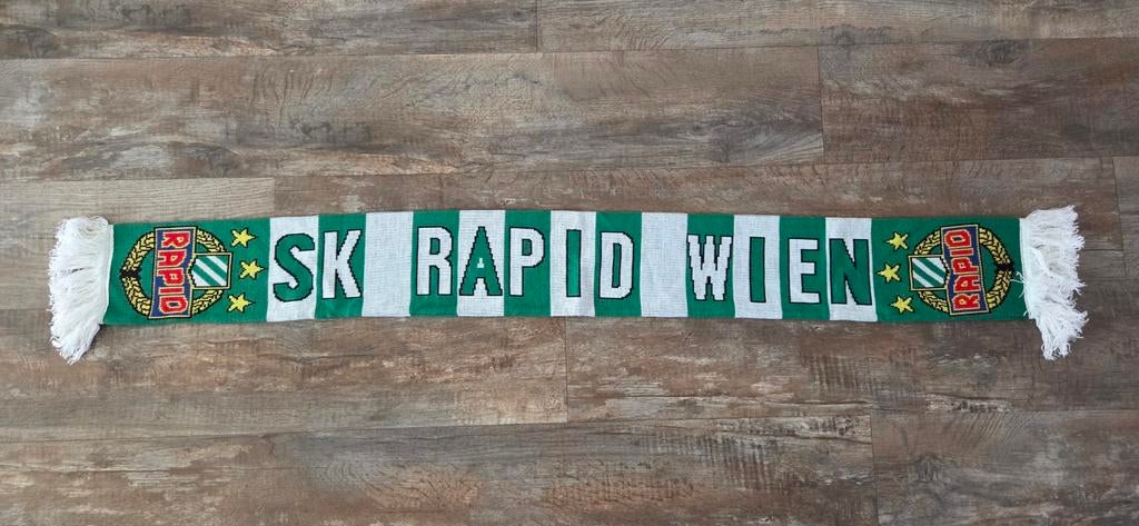Sjaal Rapid Wien, Ophalen of Verzenden, Zo goed als nieuw, Buitenlandse clubs, Vaantje of Sjaal