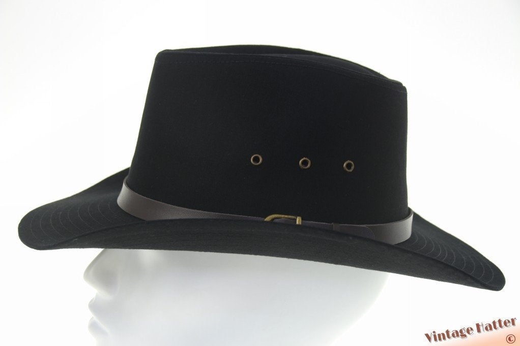 cowboy Western hoed zwart katoen maten 57, 58 en 59 Nieuw, Kleding | Heren, Ophalen of Verzenden, Nieuw, 58 of 59 cm (L, 7¼ of ⅜ inch)