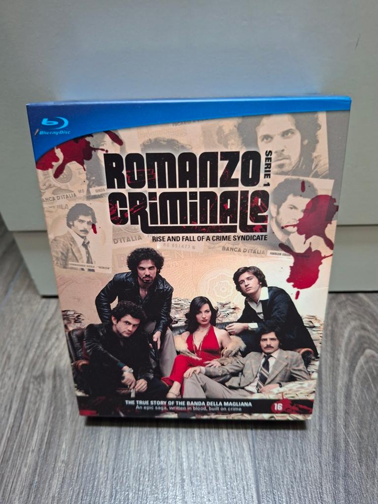 Romanzo Criminale - Serie 1 Blu-ray Disc Boxset, Cd's en Dvd's, Ophalen of Verzenden, Zo goed als nieuw, Thrillers en Misdaad