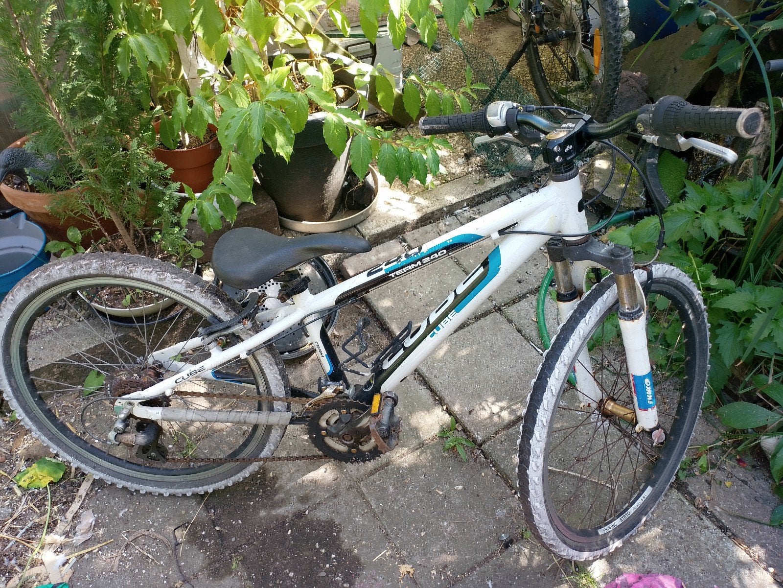 24inch Cube Team 240 Mountainbike - Opknapper, Fietsen en Brommers, Gebruikt, Hardtail, Velgrem, Ophalen