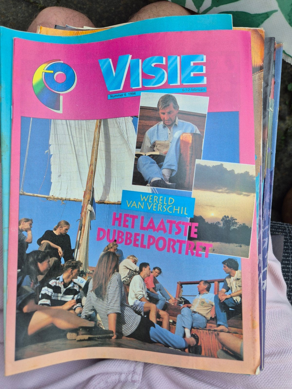 Visie Magazine tv gids 6, 1994 - Henk Binnendijk, Ophalen of Verzenden, Gelezen, Overige typen
