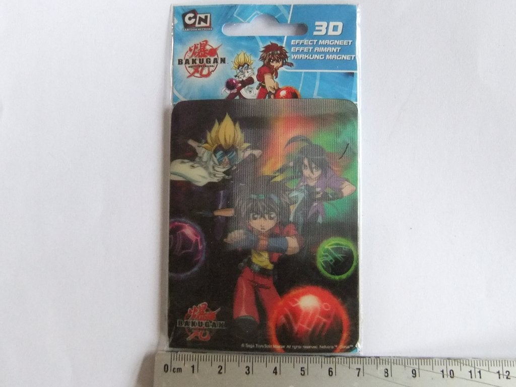 Bakugan 3D Effect Magneet - Nieuw in verpakking(A), Verzamelen, Stripfiguren, Verzenden, Overige figuren, Nieuw, Plaatje, Poster of Sticker