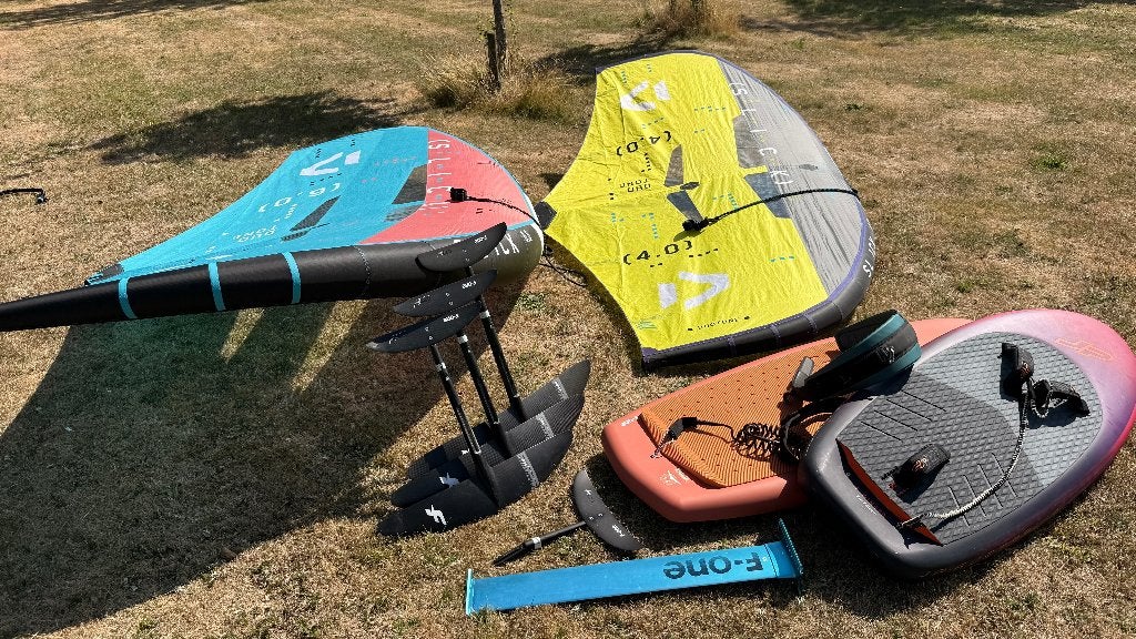 Volledige wingfoil set F-one, JP, Duotone, Ophalen, Zo goed als nieuw, Wingsurfset