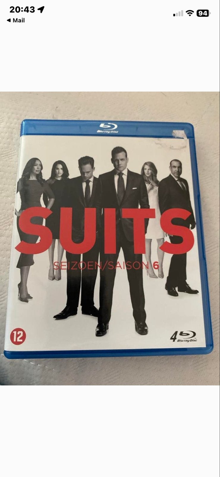 Suits Seizoen 6 Blu-ray, Nederlands, Drama, Ophalen of Verzenden, Blu-ray