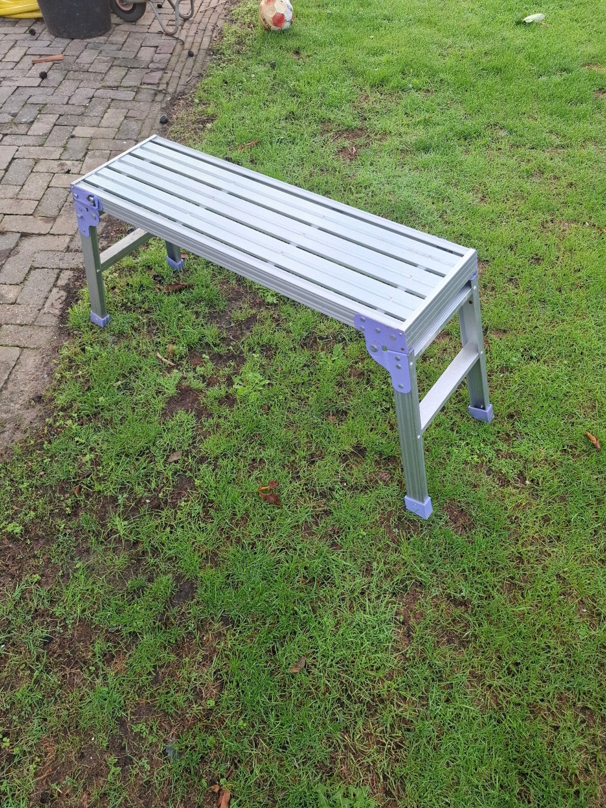 Opvouwbare werkbank / schraag / ladder, Ophalen of Verzenden, Zo goed als nieuw, 2 tot 4 meter