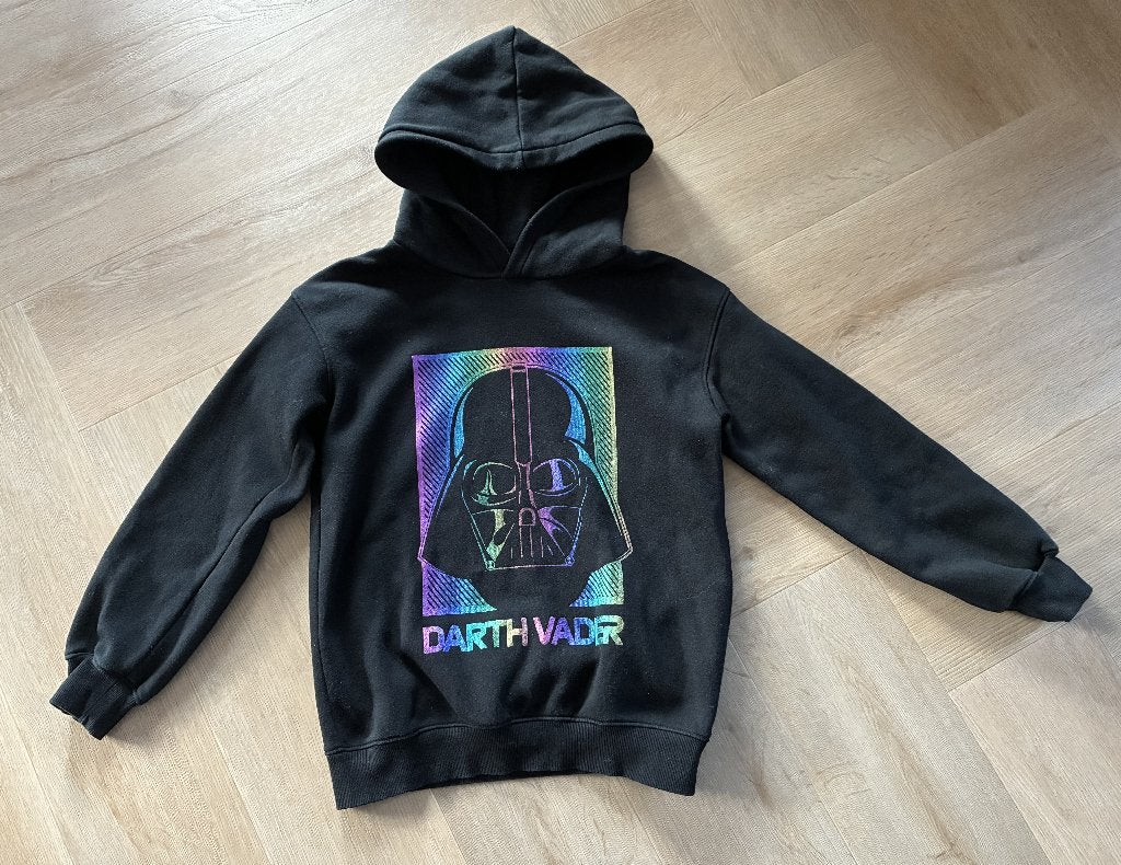 Star Wars Darth Vader Hoodie Maat 134/140 H&M, Kinderen en Baby's, Kinderkleding | Maat 134, Trui of Vest, H&M, Ophalen of Verzenden
