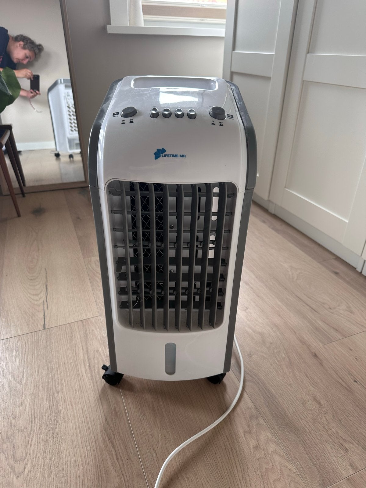 Lifetime Air Cooler - Mobiele Airco met Koel- en Ventilatie, Ophalen, Minder dan 60 m³, 3 snelheden of meer, Zo goed als nieuw
