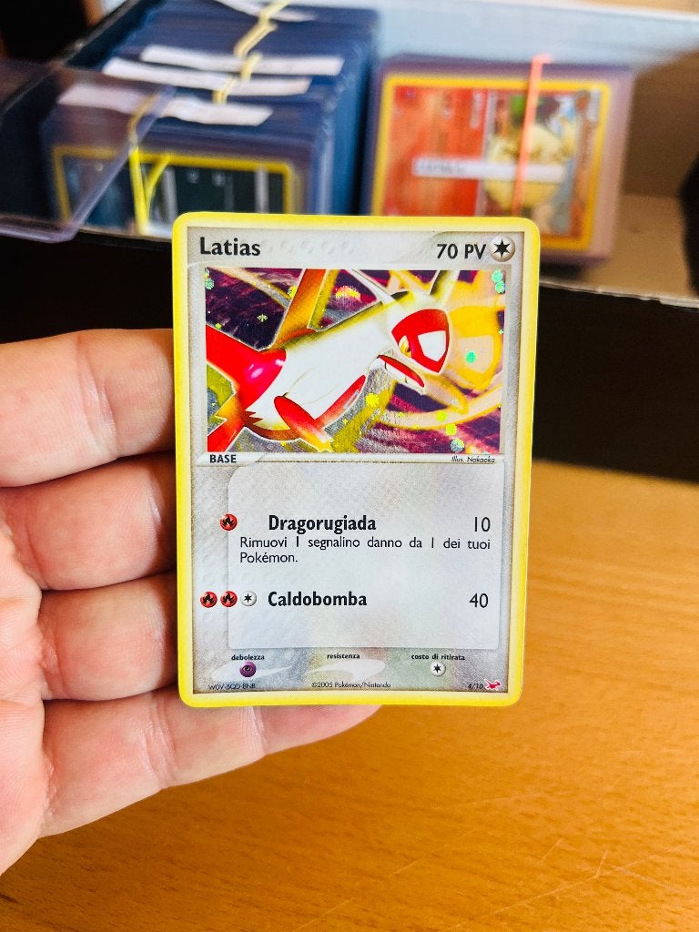 Latias 4/10 Ex Holo Latias & Latios Pokemon, Verzenden, Zo goed als nieuw, Losse kaart, Foil