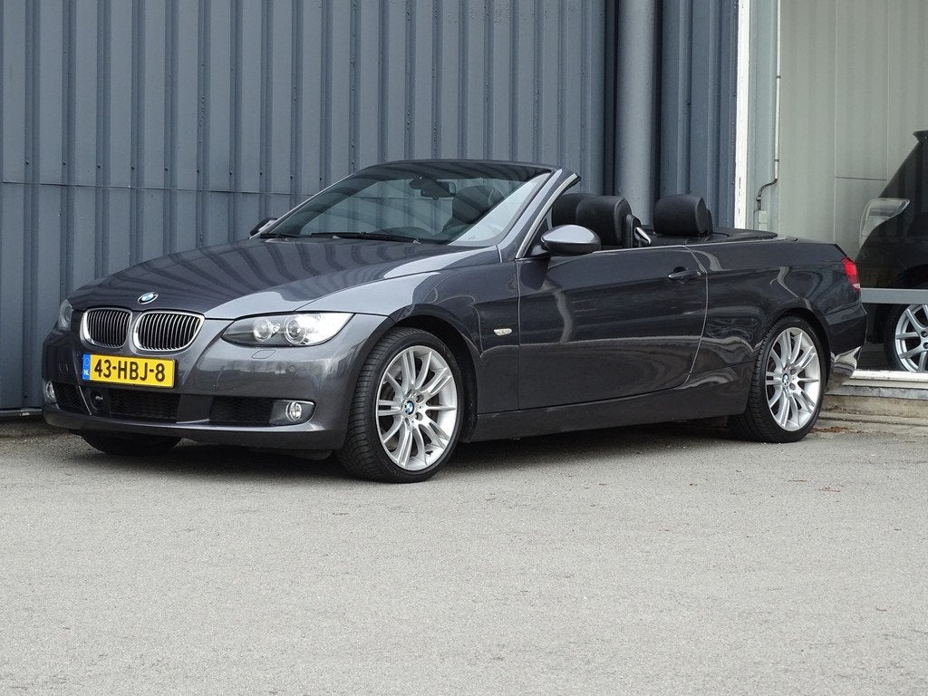 BMW 3 Serie Cabrio 335i High Executive 306PK | Adapt Cruise, Auto's, Automaat, Achterwielaandrijving, Gebruikt, Zwart