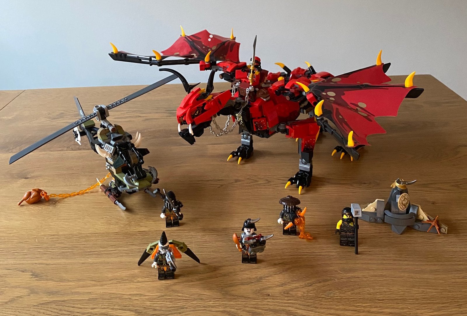 LEGO Ninjago Firstbourne Draak - 70653, Lego, Ophalen of Verzenden, Zo goed als nieuw, Inclusief instructies