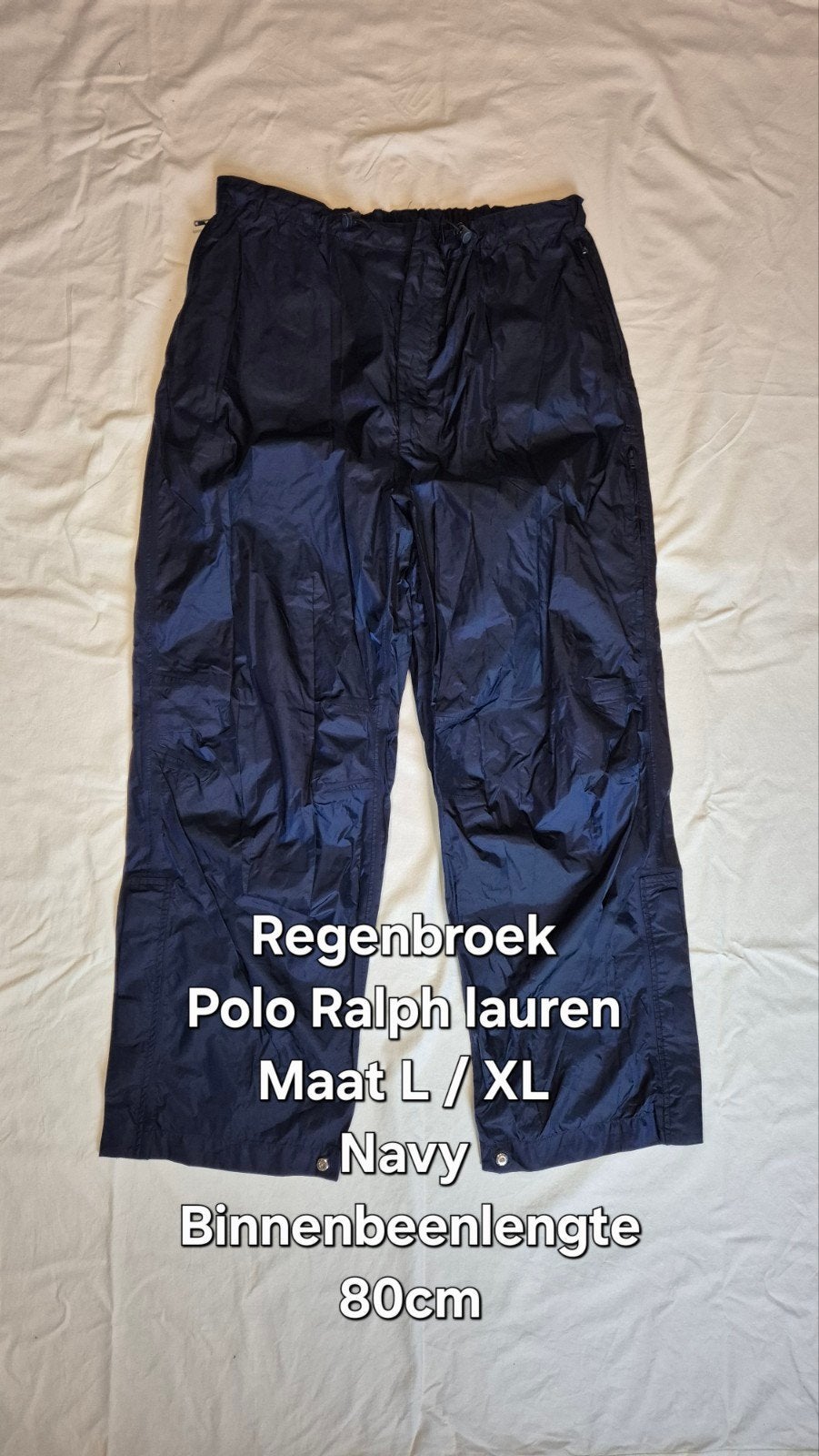 Ralph Lauren Regenbroek Polo golf - Maat L/XL, Ophalen of Verzenden, Zo goed als nieuw