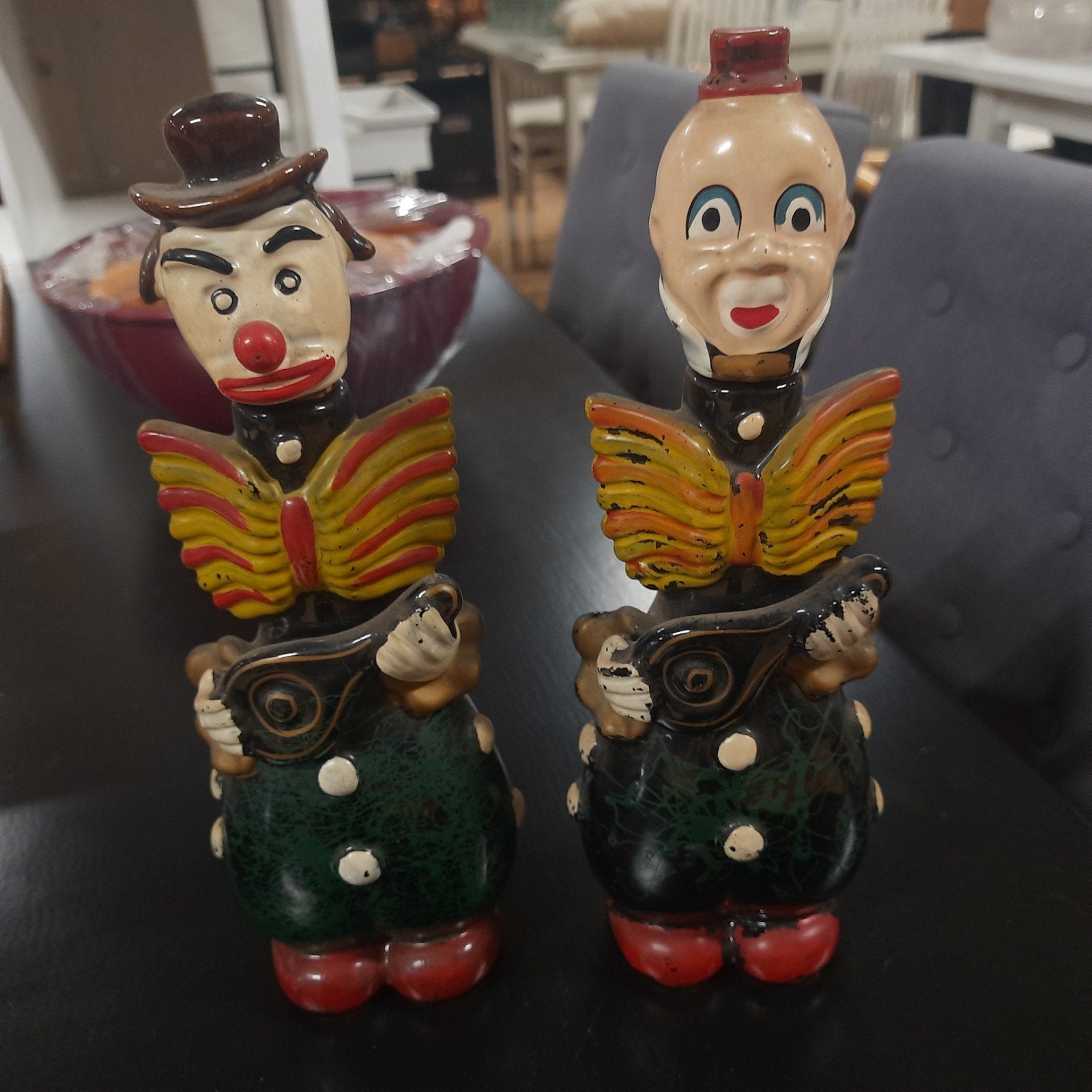 Vintage Clown Fles karaffen Set - Decoratief & Uniek, Ophalen of Verzenden