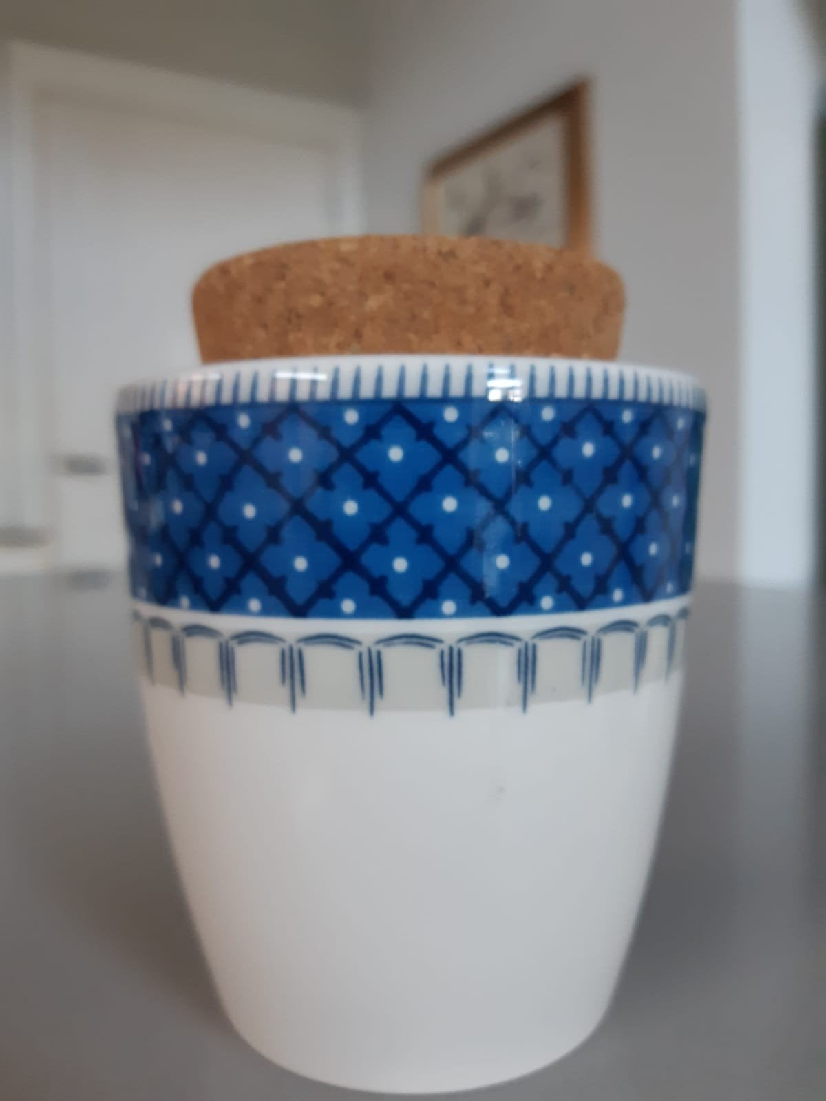 Voorraadpot Villeroy en Boch Casale Blu Nieuw, Overige typen, Nieuw, Ophalen of Verzenden, Overige stijlen