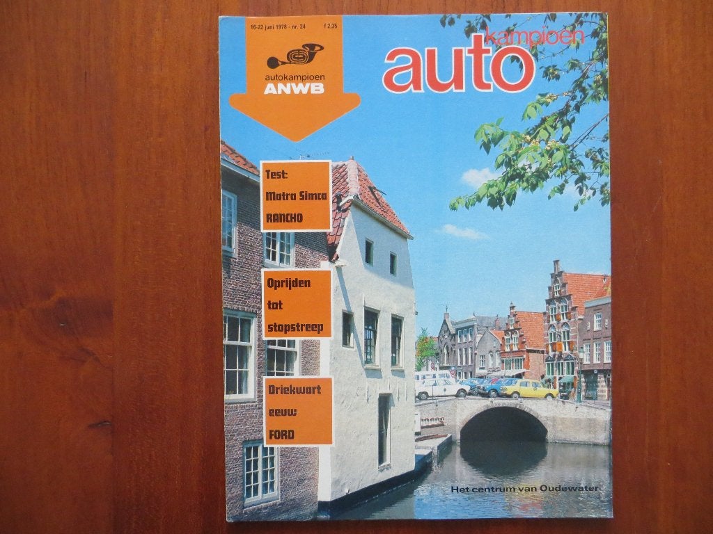 Autokampioen 24 1978 Matra Simca Rancho, 75 jaar Ford, Ophalen of Verzenden, Zo goed als nieuw, Ford
