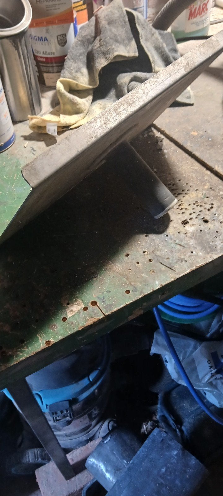 Superprof voegbord aluminium 400 x 130 mm, Ophalen, Gebruikt, Overige typen, Overige merken