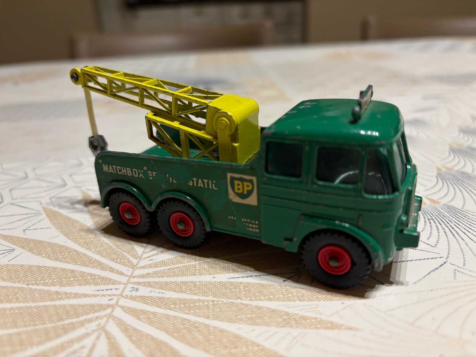 Matchbox King Size Foden Breakdown Tractor BP, Ophalen of Verzenden, Gebruikt