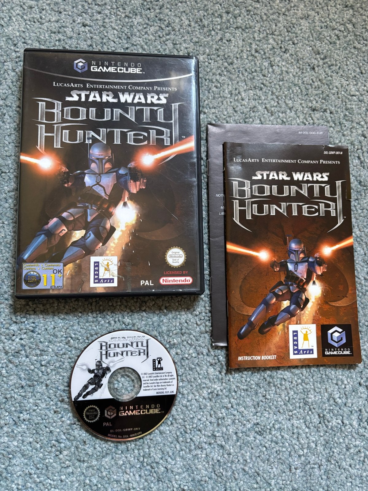 Star Wars Bounty Hunter - Nintendo GameCube, Spelcomputers en Games, Games | Nintendo GameCube, Zo goed als nieuw, Avontuur en Actie
